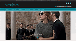 Desktop Screenshot of centroptica.com