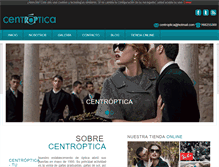 Tablet Screenshot of centroptica.com